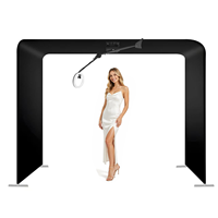 Plateforme de caméra rotative 360° Overhead Sky 360 Spin pour photomaton, capacité 15 personnes, en métal robuste, avec télécommande