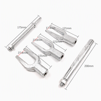 Kit d'outils de calage moteur OEM 5 pièces en acier au carbone rouge universel pour le retrait des pignons d'arbre à cames pour la réparation automobile