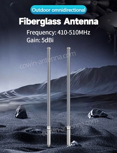 Tùy chỉnh 1000*32 Mét 5dBi 410-510MHz đa hướng 433Mhz Lora ăng ten ngoài trời không thấm nước VHF Omni sợi thủy tinh ăng ten với N nam - Product Image 4