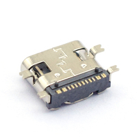 Achat unique de connecteur femelle USB type C 16 broches, prise à quatre pattes, chargeur, prise de courant, prise en charge de la personnalisation