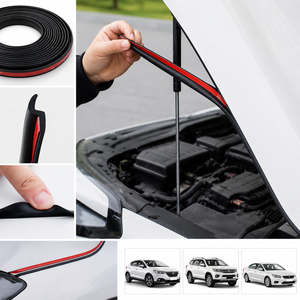 Bande d'étanchéité autocollante en <span class=keywords><strong>caoutchouc</strong></span> EPDM <span class=keywords><strong>pour</strong></span> bord de voiture, réduction du bruit, anti-poussière, étanche aux intempéries, <span class=keywords><strong>pour</strong></span> portières et fenêtres de voiture (vente en gros) - Product Image 3