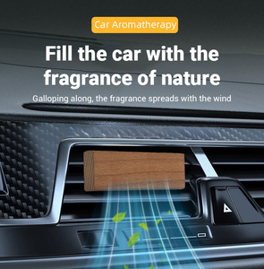 Difusor de Aire para Ventilación de Coche Personalizado de Madera de Haya Ecológica con Clip Magnético, Sin Electricidad, Eliminación de Olores y Decoración - Product Image 5