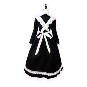 Nuovo stile Cosplay Costume per adulti governante cameriera abito Cosplay gonna lunga manica lunga donna Cosplay Costume Plus Size 5XL - Product Image 6