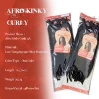 Cheveux synthétiques tressés pré-séparés de qualité supérieure 3X Spring Twist, 24 pouces, vente en gros d'usine, cheveux au crochet en vrac pour la revente