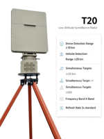 Radar de Monitoreo de Espacio Aéreo T20 de 360 Grados (Resistente al Agua y Duradero) para Seguridad Perimetral y Rastreo Anti-UAS
