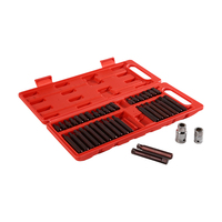 Jeu de 40 vis hexagonales en acier au chrome-vanadium haute performance en stock