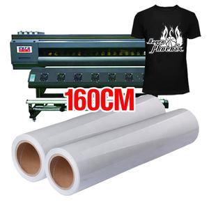 Prezzo di fabbrica 0.075 millimetri 160 centimetri di Larghezza Trasparenza PET <span class=keywords><strong>T</strong></span>-<span class=keywords><strong>Shirt</strong></span> PET Pellicola di Trasferimento di Calore Del Vinile per Stampante Digitale - Product Image 1