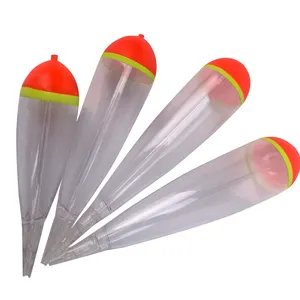 Wholesale 20g 25g 35g PET Material Clear Fishing Bobbers Crystal Fishing Floats