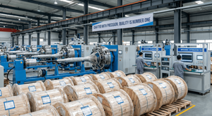 สายเคเบิลข้อมูล RS485 ทองแดงตีเกลียวเคลือบดีบุก ป้องกันสองชั้น PE 24AWG สำหรับโครงสร้างพื้นฐานคอมพิวเตอร์ AI ระบบทำความร้อนอาคาร 120 โอห์ม มาตรฐาน CE RoHS - Product Image 4