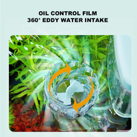 Filtre cascade mural ultra-silencieux JSD pour aquarium, filtration à éponge, purificateur d'eau externe pour aquarium