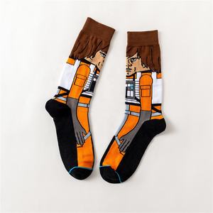 Gros fabricant hotasle haute qualité nouveauté marvel amusant comique coton <span class=keywords><strong>chaussettes</strong></span> - Product Image 6