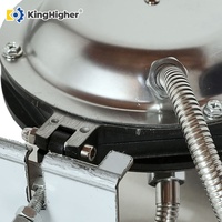 Machine à Gaufres Bulle Double Commerciale Électrique 220V 110V, Nouvelle Machine Industrielle Antiadhésive pour Gaufres Bulle et Gaufres Œuf