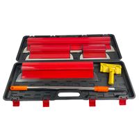 Kit de Spatules à Enduire de Qualité Supérieure pour Bricolage Industriel, Lame de Lissage en Acier Inoxydable avec Poignée en Plastique