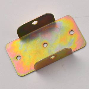 Bisagra para Muebles en Forma de U de Acero al Carbono de 2.5 mm, Conector de Soporte Duradero de Montaje Superficial, Estilo Industrial B552 - Product Image 1