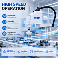 Robot Industrial SCARA de 4 Ejes FOBOT Mb10sc-700, 10 kg, Alcance de 700 mm, Control PLC SI Solutions para Dispensación y Ensamblaje de Precisión