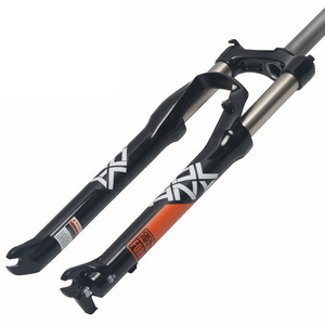 Horquilla Delantera para Bicicleta de Montaña Bolany FKM001 de 26 Pulgadas, Aleación de Aluminio, Suspensión con Resorte Helicoidal, Eje QR con Absorción de Impactos - Product Image 2
