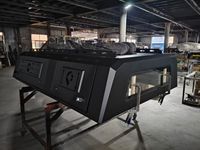 Auvent rigide en aluminium pour Toyota Hilux Double Cabine, idéal pour le travail et le commerce