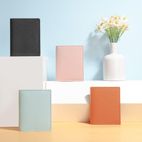 Vente en gros usine : Étui de voyage multifonction en cuir PU personnalisable, vierge, à personnaliser soi-même, pour cartes de visite et passeport, avec blocage RFID