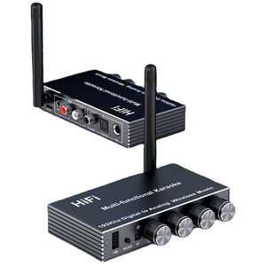 Receptor Bluetooth Inalámbrico 3 en 1 J200 <span class=keywords><strong>con</strong></span> Micrófono, Reproductor USB <span class=keywords><strong>MP3</strong></span>, Convertidor Digital <span class=keywords><strong>a</strong></span> Analógico Óptico Coaxial - Product Image 1