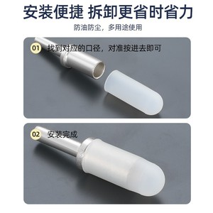 Funda Protectora de Silicona Fernandes, Resistente al Calor, Protector de Tornillos, Tapa Antipolvo de Goma para Aplicaciones Roscadas - Product Image 4