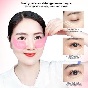 Patchs pour les yeux à la pastèque en forme de Bagua, hydrogel rafraîchissant, masque sous les yeux, anti-poches, anti-cernes, hydratant, raffermissant, marque privée, OEM - Product Image 4