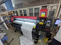 Impresora de vinilo Digital de alta velocidad, impresora de inyección de tinta ecosolvente de 1,8 m con una o dos cabezales