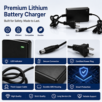 Chargeur de batterie lithium-ion/plomb-acide 36V 1A pour voiture électrique pour enfants, trottinette électrique, hoverboard, certifié CE/FCC, vente en gros