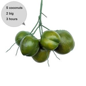 Trái Cây Dừa Nhân Tạo Dừa Xanh Cây Nhựa Bán Để Trang Trí Cây Cọ Ngày Dừa - Product Image 4