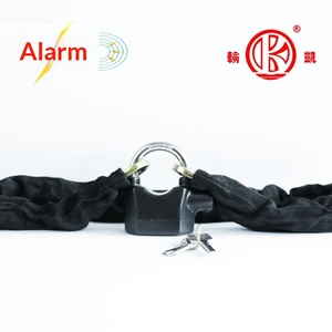Candado de Cadena con Alarma para Motocicleta, Candado Antirrobo con Tira de Tela para Bicicleta Eléctrica LK325-1 - Product Image 5
