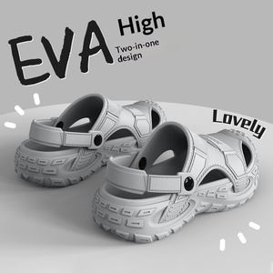 Sandales d'été décontractées pour hommes, à bout fermé, imperméables, antidérapantes, résistantes à l'usure, respirantes, pour la plage, sport, en fourrure et <span class=keywords><strong>maille</strong></span> - Product Image 3