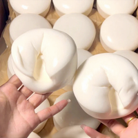 ZW Hit Ultra-Moist Plastic Milk Yogurt Cake Slow-Rebound Stress-Relief Venting Squeeze Toy Squishy