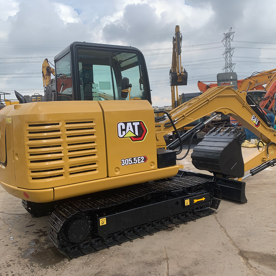 Crawler Hydraulic 5 Ton Used cat Excavator for Sale Cat 305.5E2 Second ...