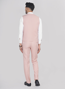 Luxury Polyester <b>Mens</b> 5-Piece <b>Slim</b> Fit Suit with Shirt Vest Pant Jacket and <b>Tie</b> for Groom and Groomsmen Complete for Bulk Export - Product Image 4