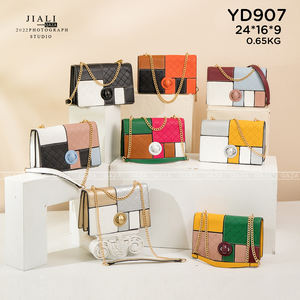 2023 di lusso da donna in pelle PU catena borse Messenger stile abito Vintage con <span class=keywords><strong>Lichee</strong></span> modello a basso prezzo all'ingrosso dal fornitore - Product Image 3