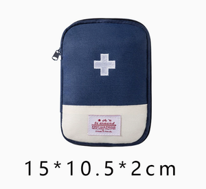 Trousse de secours portable en plastique durable, petite trousse à pharmacie pour la famille, rangement et voyage, pochette médicale toutes saisons, logo personnalisé - Product Image 2
