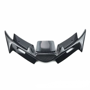 Motosiklet aksesuarları için Yamaha R15 V4 motosiklet modifikasyon sabit kanat kuş gaga giriş kanat shark fin 21-22 modelleri - Product Image 6
