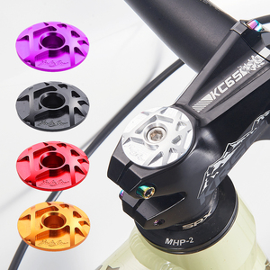 SRUOEC Capuchon de potence universel pour vélo, en alliage d'aluminium, revêtement poudré, détachable pour VTT et vélo de route sur guidon et arrière - Product Image 1