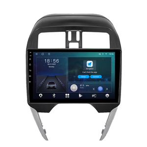 Cho Nissan March 2010-2017 9 inch QLED màn hình headunit thiết bị 2 DIN <span class=keywords><strong>wifi</strong></span> 4 gam BT 5.0 Car Stereo GPS navigation <span class=keywords><strong>Android</strong></span> xe đài phát thanh - Product Image 1