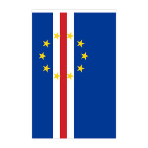 Fabricante al por mayor Bandera de <span class=keywords><strong>Cabo</strong></span> Verde Bunting 14*21cm Tamaño Patrón Poliéster Seguro automotriz Exhibición Decoraciones - Product Image 2