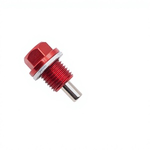 สกรูถังน้ำมันแม่เหล็กอลูมิเนียมอัลลอยด์ M14X1.5 M12X1.25 อเนกประสงค์สำหรับชิ้นส่วนดัดแปลงรถยนต์ - Product Image 2