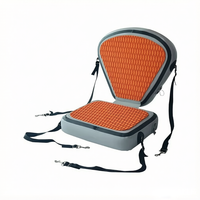 Siège gonflable portable Novaspark pour la pêche en kayak - Lacs, rivières et eaux océaniques - Pêche et tourisme - Sports nautiques de plein air