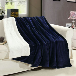 Bán Buôn Tùy Chỉnh Sang Trọng Siêu Ấm Trọng Hai Lớp <span class=keywords><strong>Sherpa</strong></span> Lông Cừu Ném Chăn Cho Mùa Đông - Product Image 6