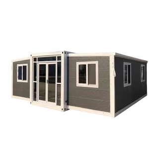 Villa Moderna Prefabbricata <span class=keywords><strong>in</strong></span> Acciaio Leggero da 40Ft 20Ft, Casa Container Espandibile con 2, 3, 4, 5 Camere da Letto <span class=keywords><strong>in</strong></span> <span class=keywords><strong>Vendita</strong></span>, Casa Mobile - Product Image 1