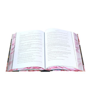 Impresión de Libros de Novelas Románticas con Tapa Dura Personalizada, Bordes Pulverizados, Cubierta con Lámina Dorada, Estuche para Autores y Editores, Papel Offset - Product Image 6
