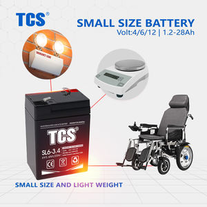 TCS SL6-<span class=keywords><strong>8</strong></span>.6 6 볼트 <span class=keywords><strong>8</strong></span>.6Ah 큰 배터리 태양열 슈퍼 시작 Powersport Agm 배터리 밸브 규제 충전식 배터리 - Product Image 2