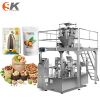 Machine d'emballage automatique pour fruits secs, noix sèches, noix de cajou, en-cas, machine d'emballage pour cacahuètes enrobées, 0,5 kg, 1 kg