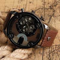 Vente Directe Fabricants – Nouvelle Montre Tendance à Quartz pour Homme avec Grand Cadran