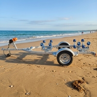 Remorque pour bateau en aluminium, remorques robustes pour bateaux, remorques pour jet-skis