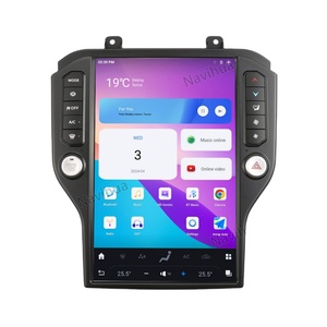 วิทยุติดรถยนต์ NaviHua สำหรับ Ford Mustang ปี 2015-2020 สไตล์ Tesla ระบบ Android หน้าจอสัมผัส 2K ขนาด 14.4 นิ้ว ความจุ 8+128 พร้อม Carplay ระบบนำทาง GPS รุ่นใหม่ - Product Image 1