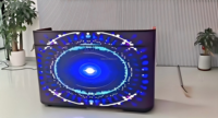 Table de bar DJ P1.8 avec écran LED de 960*2560mm, affichage LED KTV, mur d'affichage LED intérieur, fabrication de murs vidéo LED